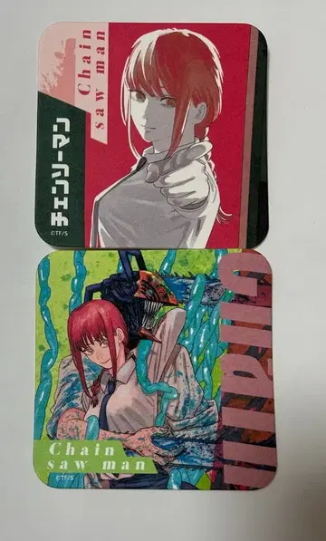 체인소 맨 아트 코스터 마키마