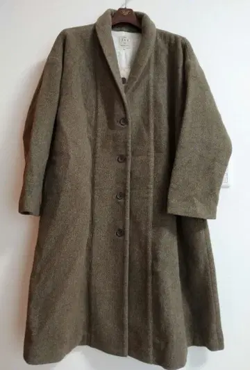 폴리에스테르 혼방 코트