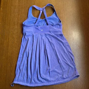 룰루레몬 보라색 크로스백 탱크탑