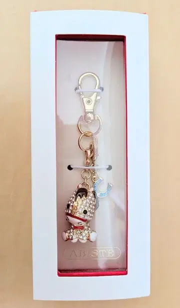 [ JAL 기내 판매 한정판 디자인 ] 아비스테 경자년 참 큐빅 말