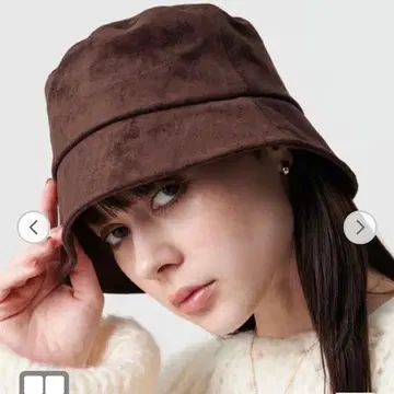 [ 새상품 택 포함 ] BEAUTY&YOUTH 스웨이드라이크 버킷햇