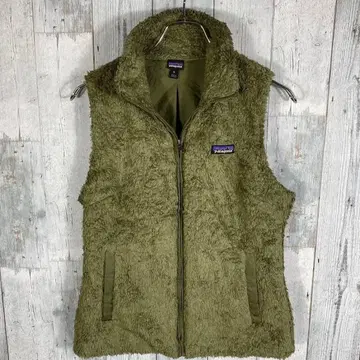 patagonia 여성용 플리스 베스트 M 사이즈 올리브