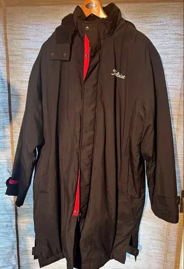 타이틀리스트 골프웨어 벤치 코트 한겨울용 LL