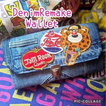 장지갑 레오파드 곰