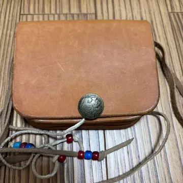 가죽 플랩식 백