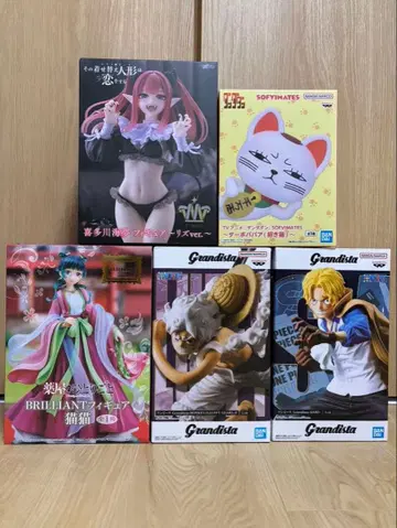 최신 프라이스 피규어 5체 세트 미개봉 새상품