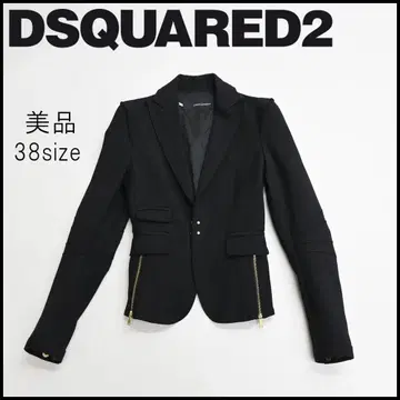 47649 디스퀘어드 테일러드 자켓 블랙