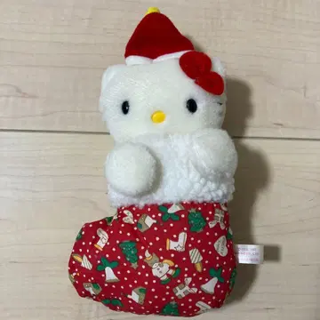 레트로 헬로키티 키티 1992년 봉제 인형 크리스마스 KITTY