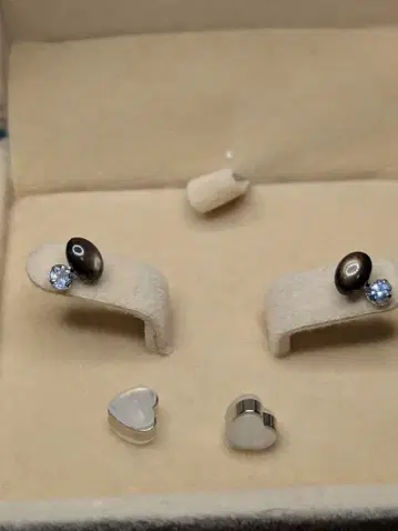 K14 블랙스타 다이옵사이드 탄자나이트 귀걸이