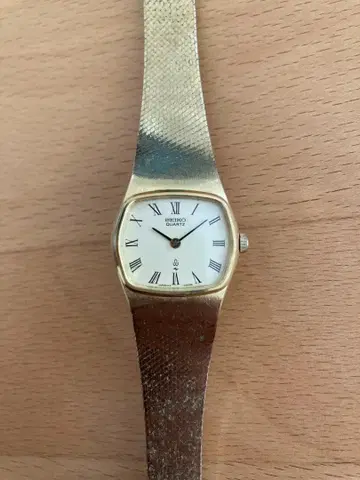 SEIKO 쿼츠 손목시계 메쉬 밴딩