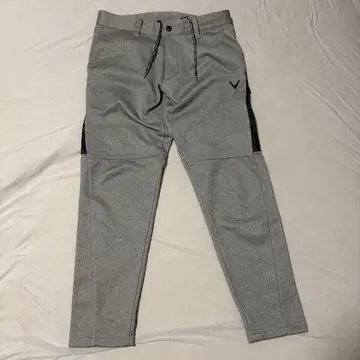 캘러웨이 속기모 조거 팬츠 그레이 M 사이즈 방한 Callaway