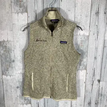 patagonia 베이지 여성용 S 사이즈 집업 베스트