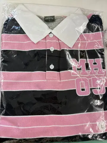 NiziU 니쥬 보더 셔츠 미이히 L 사이즈