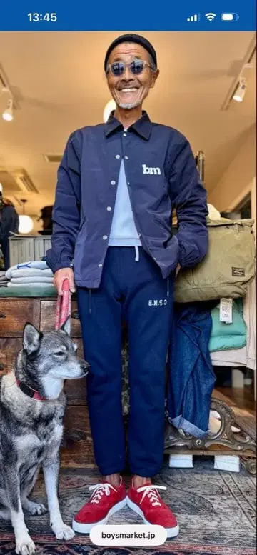 FELCO x Boys Market B.M.P.C 프린트 스웨트