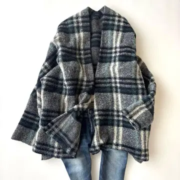 SHIPS 체크 숏 이탈리아 체크 숏 겉옷