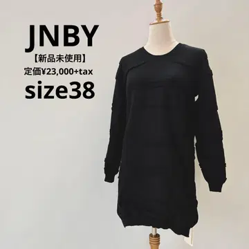 [ 새상품 ] JNBY 롱 스웨터 디자인 스웨터 블랙 M 05138010