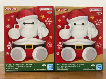베이맥스 산타클로스 피규어 2개 세트