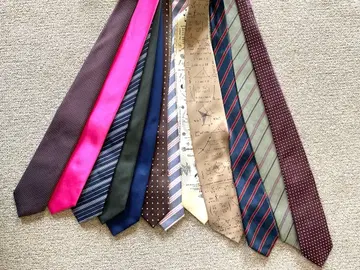 넥타이 세트 다채로운 디자인 12개 묶음 판매