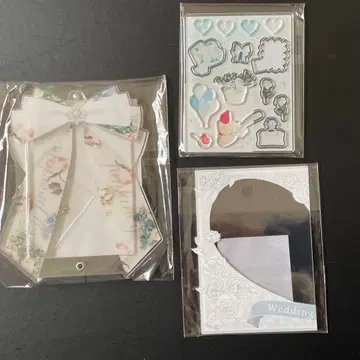 후쿠야 온라인 복권 아크릴 프레임 부품 카드 케이스 화이트