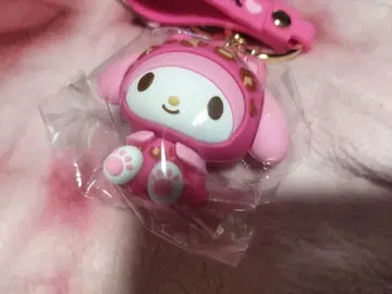 SANRIO 마이멜로디 레오파드 무늬 키링 오사카 한정판