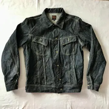 스튜디오 다치산 101J 타입 웨스턴 데님 자켓 D4557 자수 없음