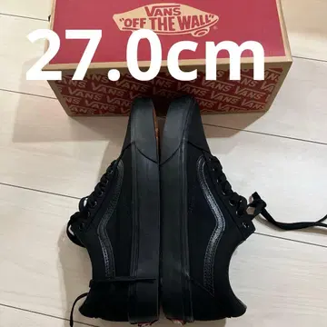vans 올드스쿨 캔버스 블랙