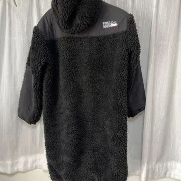 FIRST DOWN 플리스 자켓 블랙