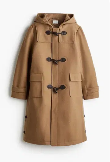 h&m 펠트 더플 코트