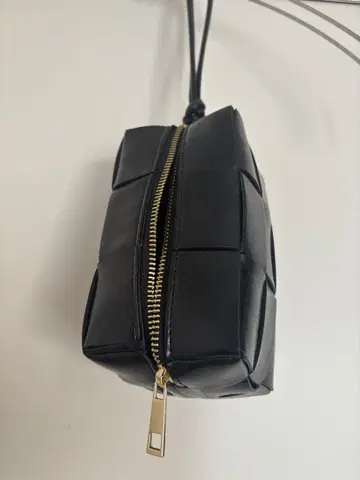 르 탈롱 블랙 퀼팅 핸드백