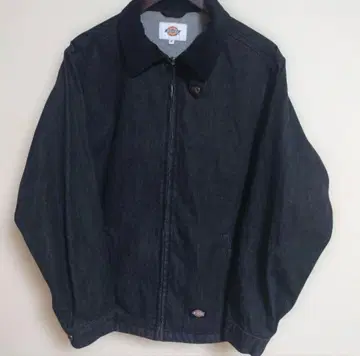 Dickies 워크 자켓 데님 원단 M 블랙