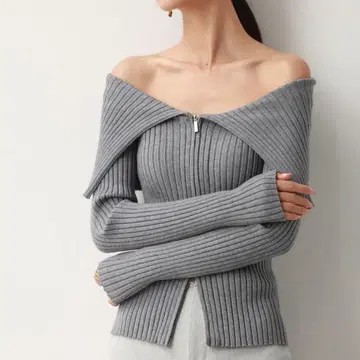 SAISON DE PAPILLON 세존드파피용 니트 상의 긴팔