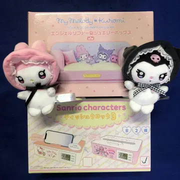 산리오 쥬얼리 박스 티슈 락 마스코트 총 4품 세트