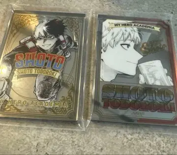 나의 히어로 아카데미아 원화전 펍 미러풍 아크릴 스티커 토도로키 쇼토