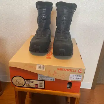 MERRELL 방수 부츠 블랙 23cm