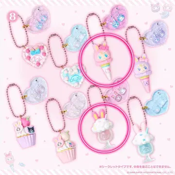 산리오 메조피아노 콜라보 시크릿 참 베리에짱 키티