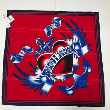 택 포함 장 폴 고티에 Jean-Paul GAULTIER 스카프