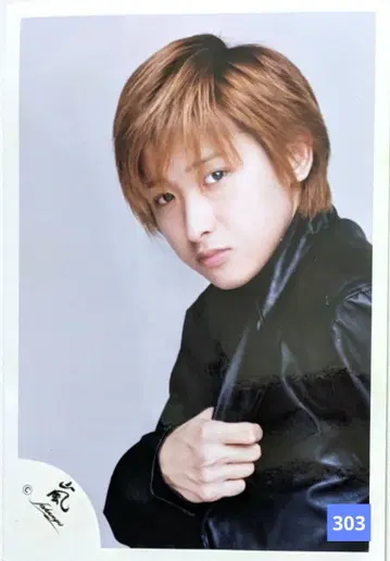 아라시 오노 사토시 공식 사진(303) 초기 구 아라시 로고