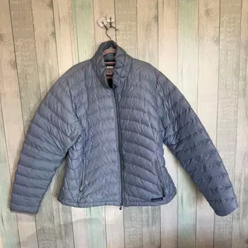 파타고니아 다운 자켓 여성용 L 라이트 블루