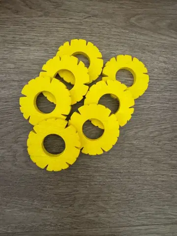 HABA 파인애플 통 단종품 내용물만 독일 목재 완구