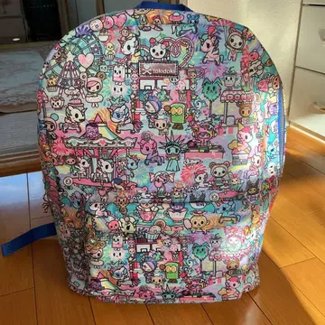 tokidoki 컬러풀 캐릭터 백팩