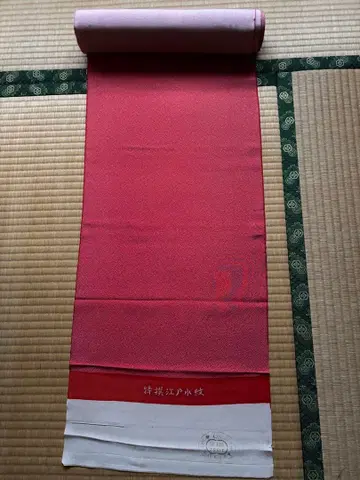 옷감 단고 크레이프 원단 순수 실크 물세탁 완료 미사용