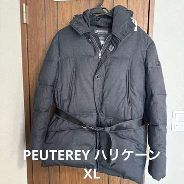 새상품급 PEUTEREY 허리케인 다운 코트 XL