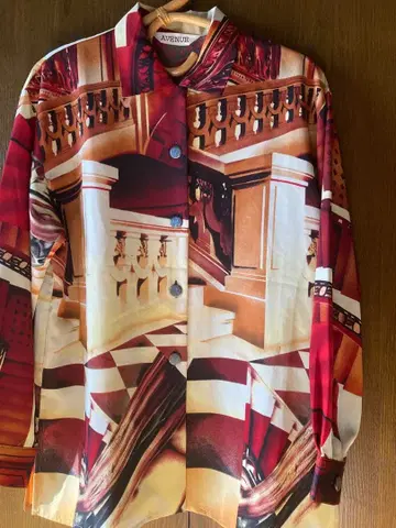 AVENUE 긴팔 블라우스 일본제