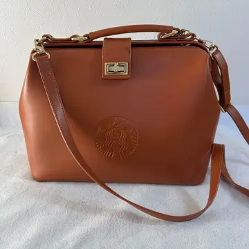 스타벅스 2WAY 가죽 카페 백 숄더 포함