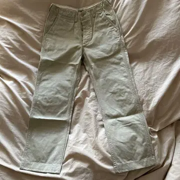 REAL McCOY'S 베이지 치노 팬츠