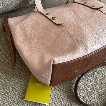 FOSSIL 천연 가죽 숄더백