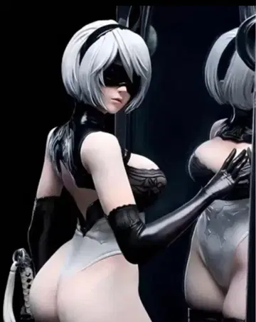 니어 오토마타 2 헤드 액션 포즈 63cm 피규어 재고 처분 가격