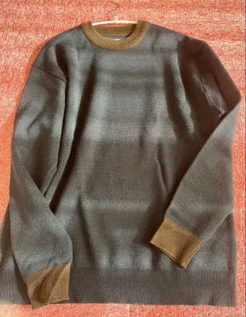 UNITED TOKYO 울 밀라노 리브 크루넥 니트 사이즈 2