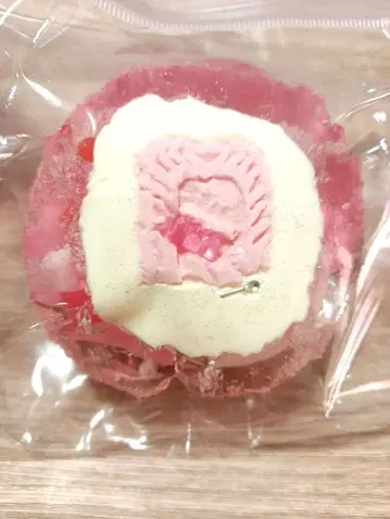 [ 하자품 ] 클리어 젤리 핑크 해외 스퀴즈 ladodo