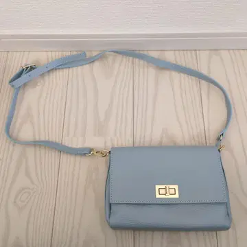 마르코 비앙키니 MARCO BIANCHINI 라이트 블루 숄더백